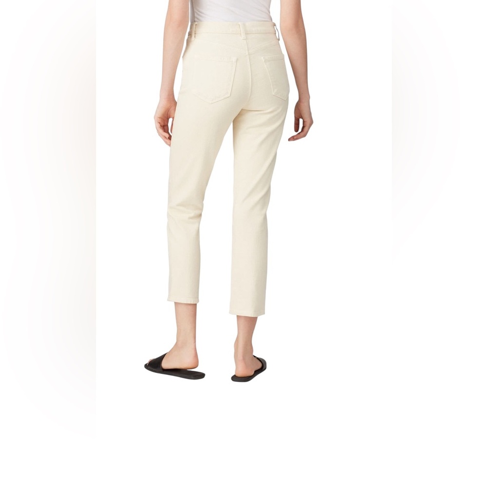 J BRAND - Cream Ruby High Rise Crop Jeans - Size 32 - Picture 3 of 13